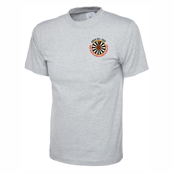 Area 50 Round Table Premium T-Shirt - Heather Grey Thumbnail