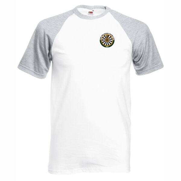 Round Table E-Club Short Sleeve Baseball T-Shirt Thumbnail