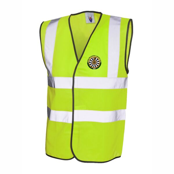 Round Table E-Club Hi Vis Safety Vest Thumbnail